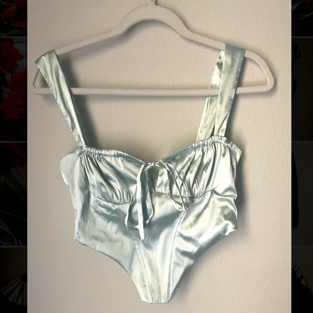 Corset Satin Top Size S